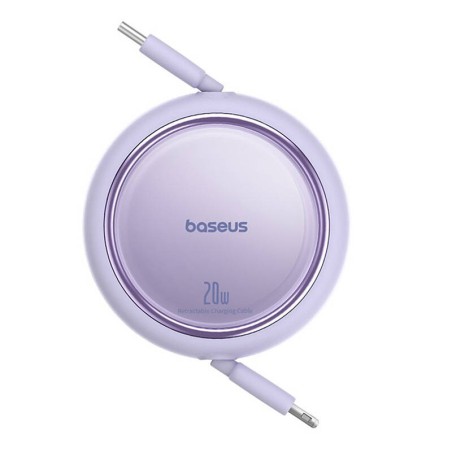 USB-kaabel Baseus Free2Pull USB-C kuni iP 20W 1m (lilla)