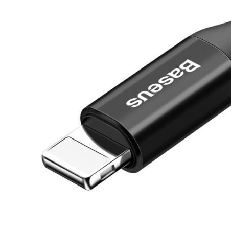 Baseus vedruga kaabel Lightning 1m 2A (must)
