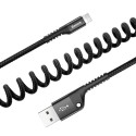Baseus vedruga kaabel Lightning 1m 2A (must)