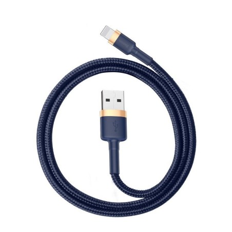 Baseus Cafule Lightning kaabel 1,5A 2m (kuldne+tumesinine)
