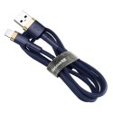 Baseus Cafule Lightning kaabel 1,5A 2m (kuldne+tumesinine)
