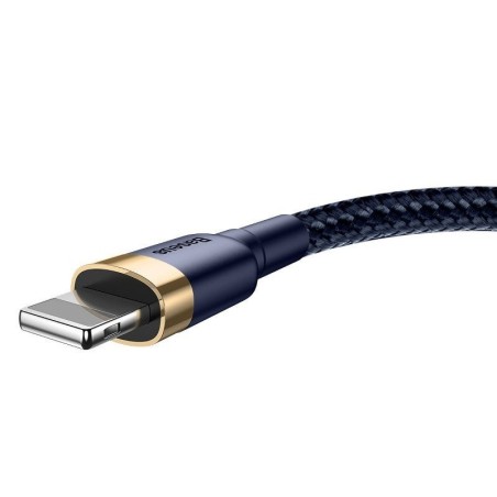 Baseus Cafule Lightning kaabel 1,5A 2m (kuldne+tumesinine)
