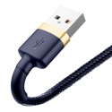 Baseus Cafule Lightning kaabel 1,5A 2m (kuldne+tumesinine)