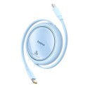 USB-kaabel Baseus Free2Pull USB-C kuni iP 20W 1m (sinine)