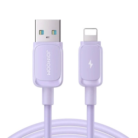 Kaabel S-AL012A14 2,4A USB-Lightning / 2,4A/1,2m (lilla)