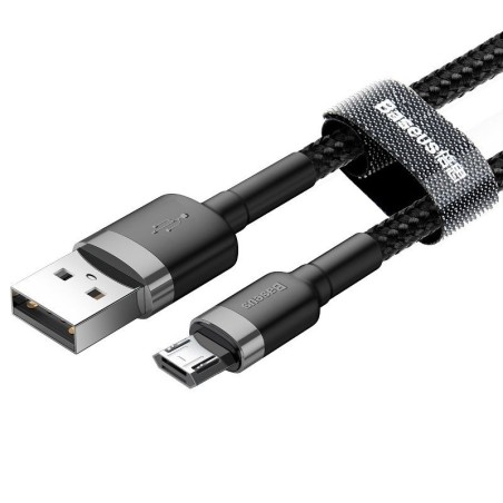 Baseus Cafule Micro USB kaabel 2,4A 1m (hall + must)