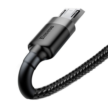 Baseus Cafule Micro USB kaabel 2,4A 1m (hall + must)