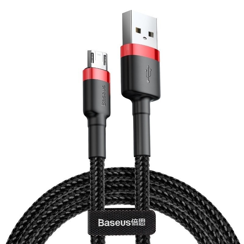 Baseus Cafule Micro USB kaabel 1,5A 2m (punane+must)