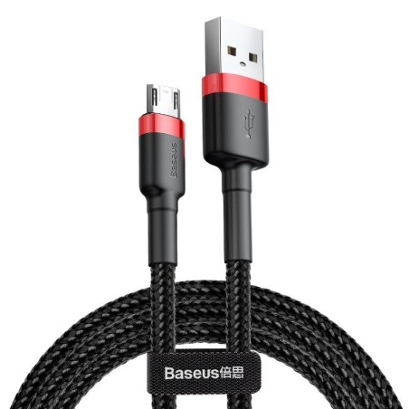 Baseus Cafule Micro USB kaabel 1,5A 2m (punane+must)