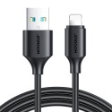 Kaabel USB-A / Lightning / 2,4A / 0,25 m Joyroom S-UL012A9 (must)