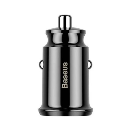 Baseus Grain autolaadija 2x USB 5V 3.1A (must)
