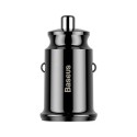 Baseus Grain autolaadija 2x USB 5V 3.1A (must)