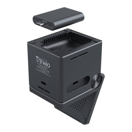 Choetech T632-F 3-in-1 15W induktiivne laadija (must)