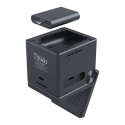 Choetech T632-F 3-in-1 15W induktiivne laadija (must)