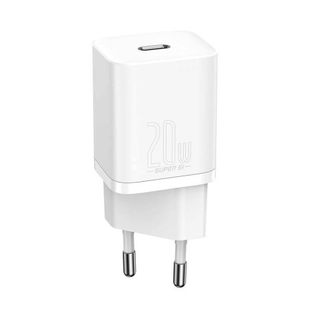 Baseus Super Si kiirlaadija 1C 20W (valge)