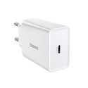 Baseus Speed ​​Mini kiirlaadija, USB-C, PD, 3A, 20 W (valge)