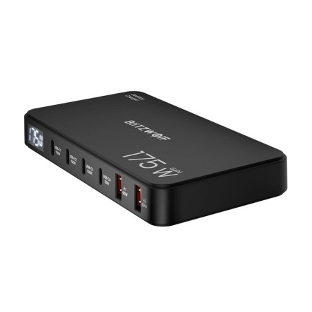 Blitzwolf BW-S30 6-in-1 laadimisjaam 4xUSB-C + 2xUSB 175W