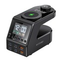 Blitzwolf BW-FW10 äratuskell laadijaga 2xUSB-A, 4xUSB-C, 240W
