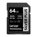 Lexar Professional SILVER PLUS SDXC 64GB mälukaart
