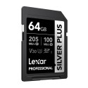 Lexar Professional SILVER PLUS SDXC 64GB mälukaart