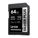 Lexar Professional SILVER PLUS SDXC 64GB mälukaart