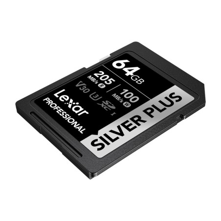 Lexar Professional SILVER PLUS SDXC 64GB mälukaart