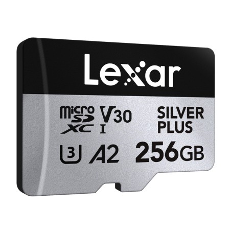 Lexar High-Performance Silver Plus microSDXC 256GB mälukaart + adapter