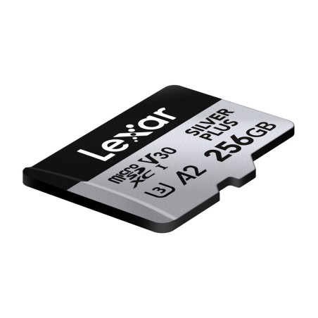 Lexar High-Performance Silver Plus microSDXC 256GB mälukaart + adapter