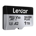 Lexar High-Performance Silver Plus microSDXC 1TB mälukaart + adapter