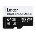 Lexari suure vastupidavusega microSDHC/microSDXC 64GB mälukaart