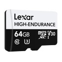 Lexari suure vastupidavusega microSDHC/microSDXC 64GB mälukaart