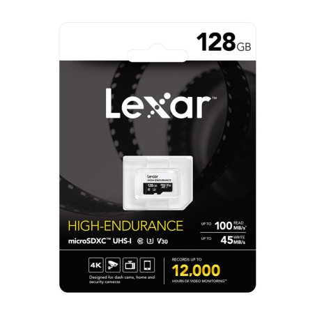 Lexari suure vastupidavusega microSDHC/microSDXC 128GB mälukaart