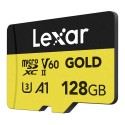 Mälukaart Lexar GOLD microSDXC 128GB