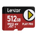 Lexar PLAY Pro microSD Express 7.1 512GB mälukaart