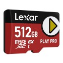Lexar PLAY Pro microSD Express 7.1 512GB mälukaart
