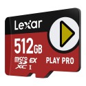 Lexar PLAY Pro microSD Express 7.1 512GB mälukaart