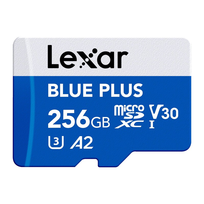 Lexari microSDXC mälukaart, 256 GB (SD3.0)