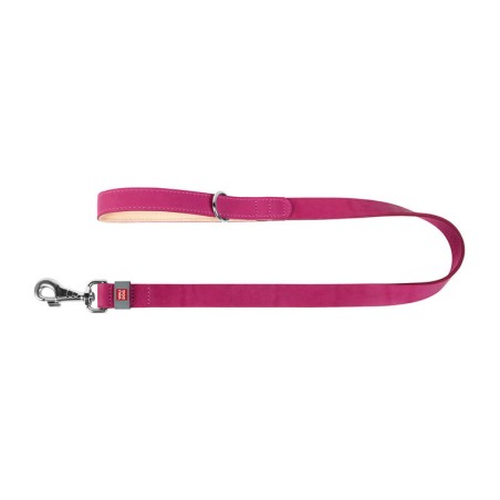 WAUDOG naturaalsest nahast koerarihm 25 mm lai, 122 cm pikk, roosa