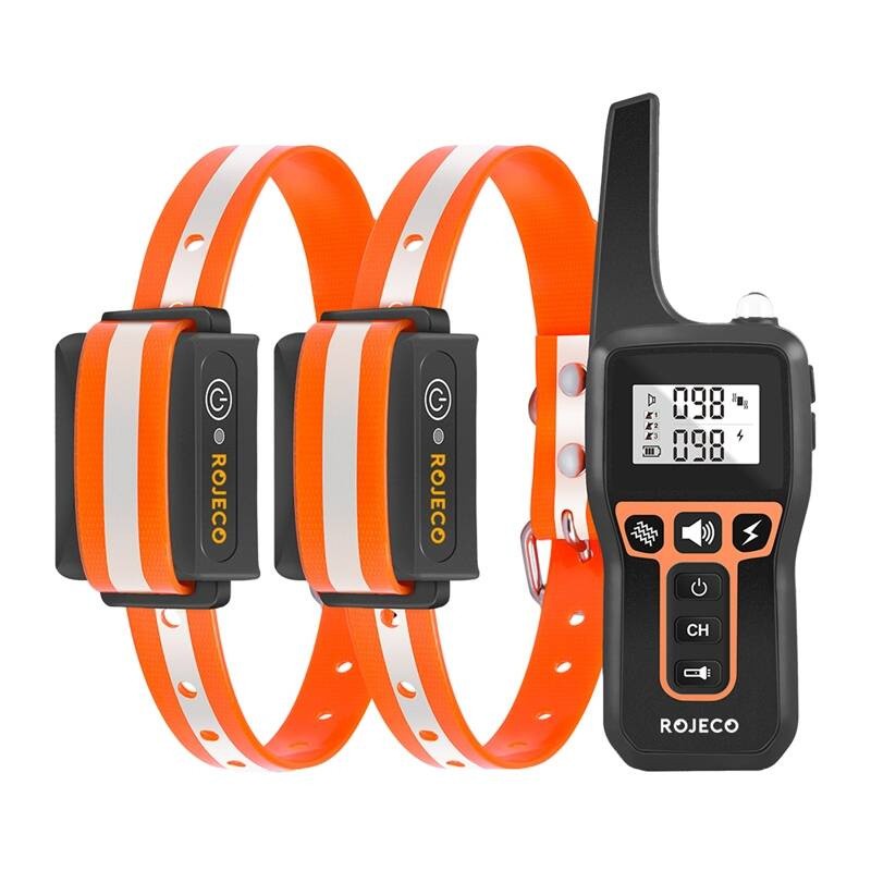 Rojeco PD5291000m Koerte koolituskaelarihm 2 kaelarihmaga