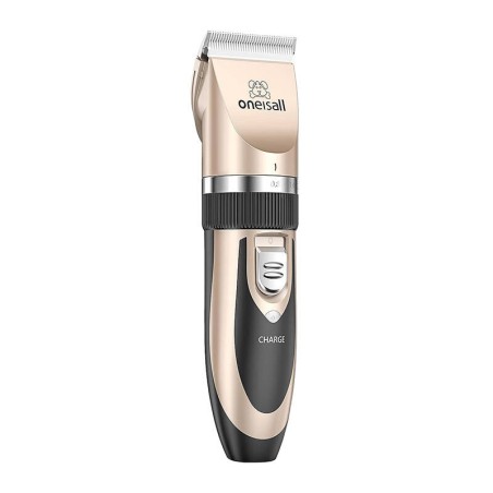 Oneisall P2 lemmikloomade trimmer/lõikurid + käärid + kammikomplekt (kuldne)