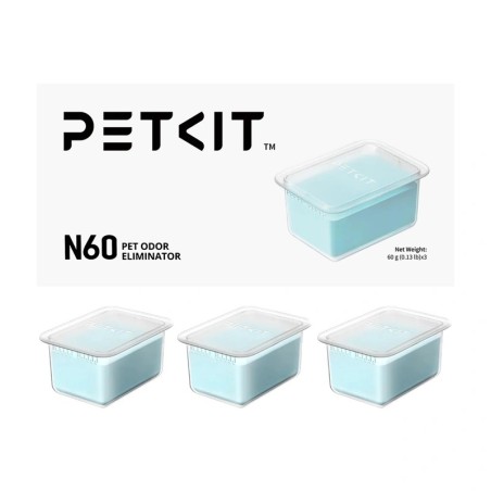 Lõhna eemaldaja N60 Petkiti liivakastile PUROBOT ULTRA (3 tk)