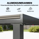 7-osaline aiatoidugrupp pikendatava laua ja 6 tooliga, alumiiniumraam