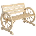 Aiapink vaguniratta kujundusega 2 inimesele, 105,5 × 56 × 79 cm