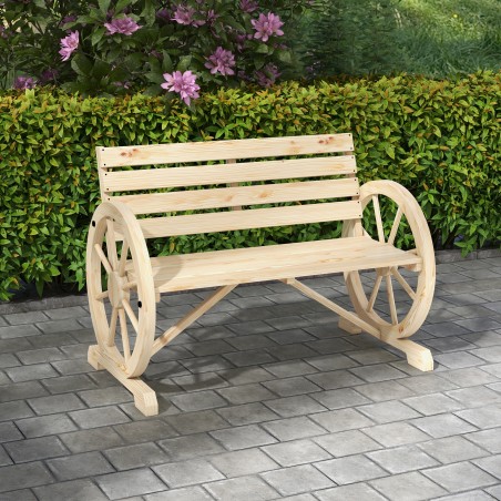 Aiapink vaguniratta kujundusega 2 inimesele, 105,5 × 56 × 79 cm