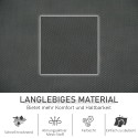 Metallist võrkkiiktool aiatool, must ja helehall, 150 × 62 × 88 cm