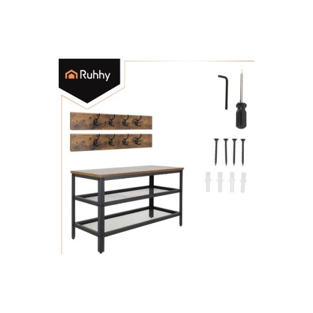 Jalanõude riiul + nagid, 73 cm | FreshDesign.ee