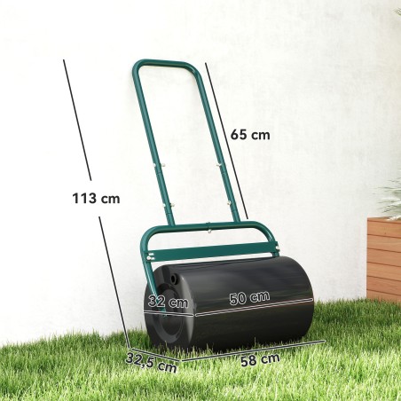 Terasest mururull, 58 l, tumeroheline, 32,5 × 113 cm