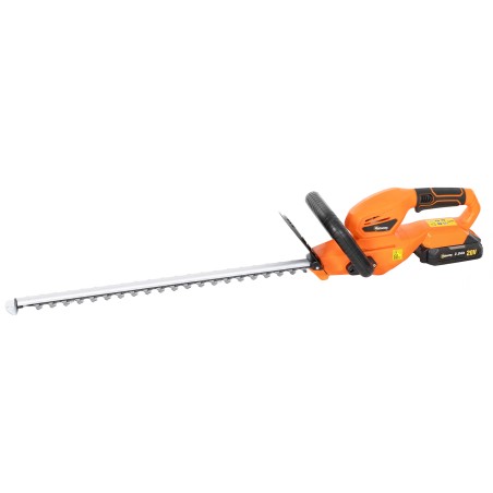 Akuga elektriline hekilõikur, 100 W, lõikepikkus 51 cm, oranž