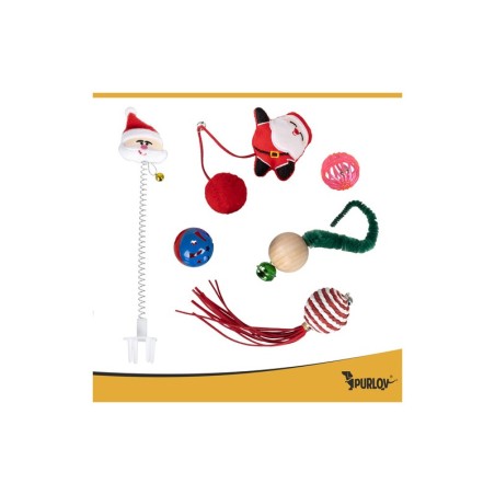 Jõuluteemaline kassi mänguasjade komplekt ... | FreshDesign.ee