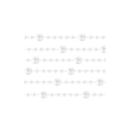 Jõulukaunistus pärlid 5m